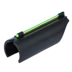 tacbro ® universal mossberg remington 12ga / 20ga green shotgun fiber optic front sight