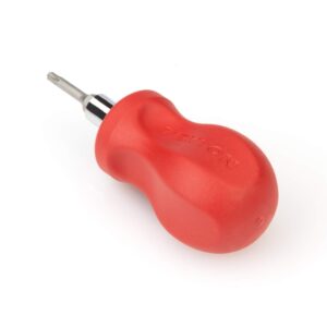 TEKTON 3-in-1 Stubby Torx Driver (T10 x T15, Red) | DMT17003