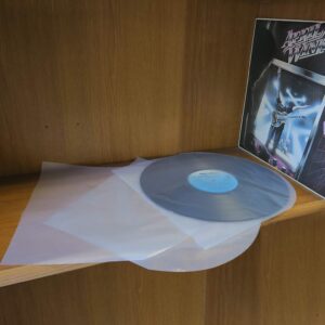 Evelots 12 Inch Vinyl Record Protective Sleeves-Set of 100 Clear Plastic LP Premium Record Sleeves-Anti Static-No Scratch, dust and Dirt-Protect Your Album Collection-Durable Storage