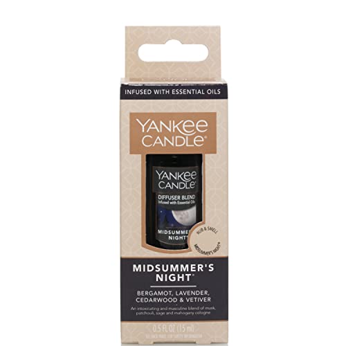 Yankee Candle Home Fragrance Oil | MidSummer's Night Scent | for Ultrasonic Aroma Diffuser 0.50 Fl Oz (Pack of 1)