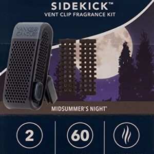 Yankee Candle MidSummer's Night® Sidekick™ Vent Clip Fragrance Kit with Two Refills, Dot