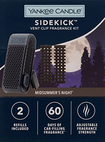 Yankee Candle MidSummer's Night® Sidekick™ Vent Clip Fragrance Kit with Two Refills, Dot