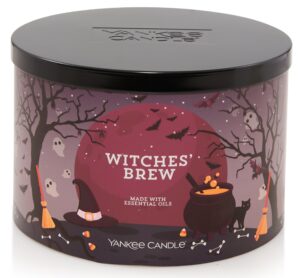 yankee candle halloween 2023 witches' brew 3-wick tumbler jar candle