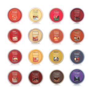 yankee candle scenterpiece easy meltcups — set of 4 random scent sampler (fall/autumn)