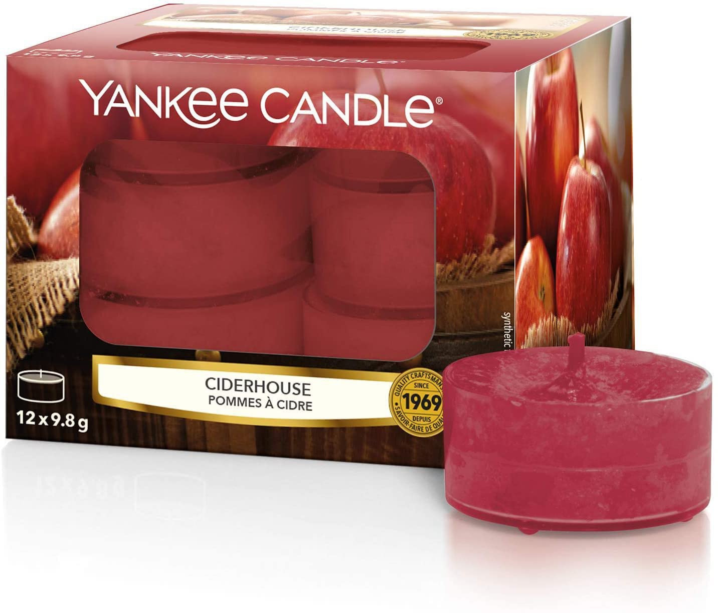 Yankee Candle Ciderhouse Tea Light Candles