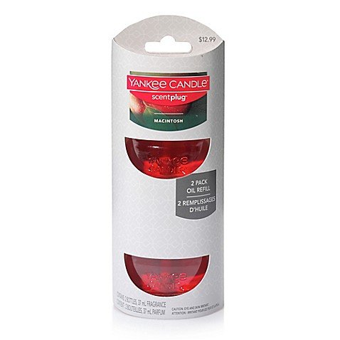 Yankee Candle Macintosh Electric Fragrance Unit Refills