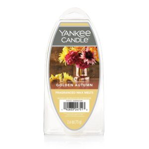 yankee candle golden autumn fragranced 6 pc wax melts