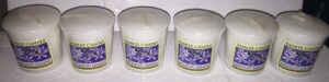 yankee candle lot of 6 midnight jasmine votives