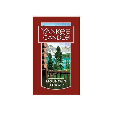 Yankee Candle Single Wick Scented Glass Candle Mountain Lodge