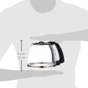 Capresso 10-Cup Glass Carafe with Lid for CoffeeTeam GS Coffee Maker,Black