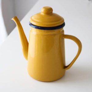 Coffee Maker Press Coffee Maker With Hand Coffee Pot Hand Coffee Pot-Yellow