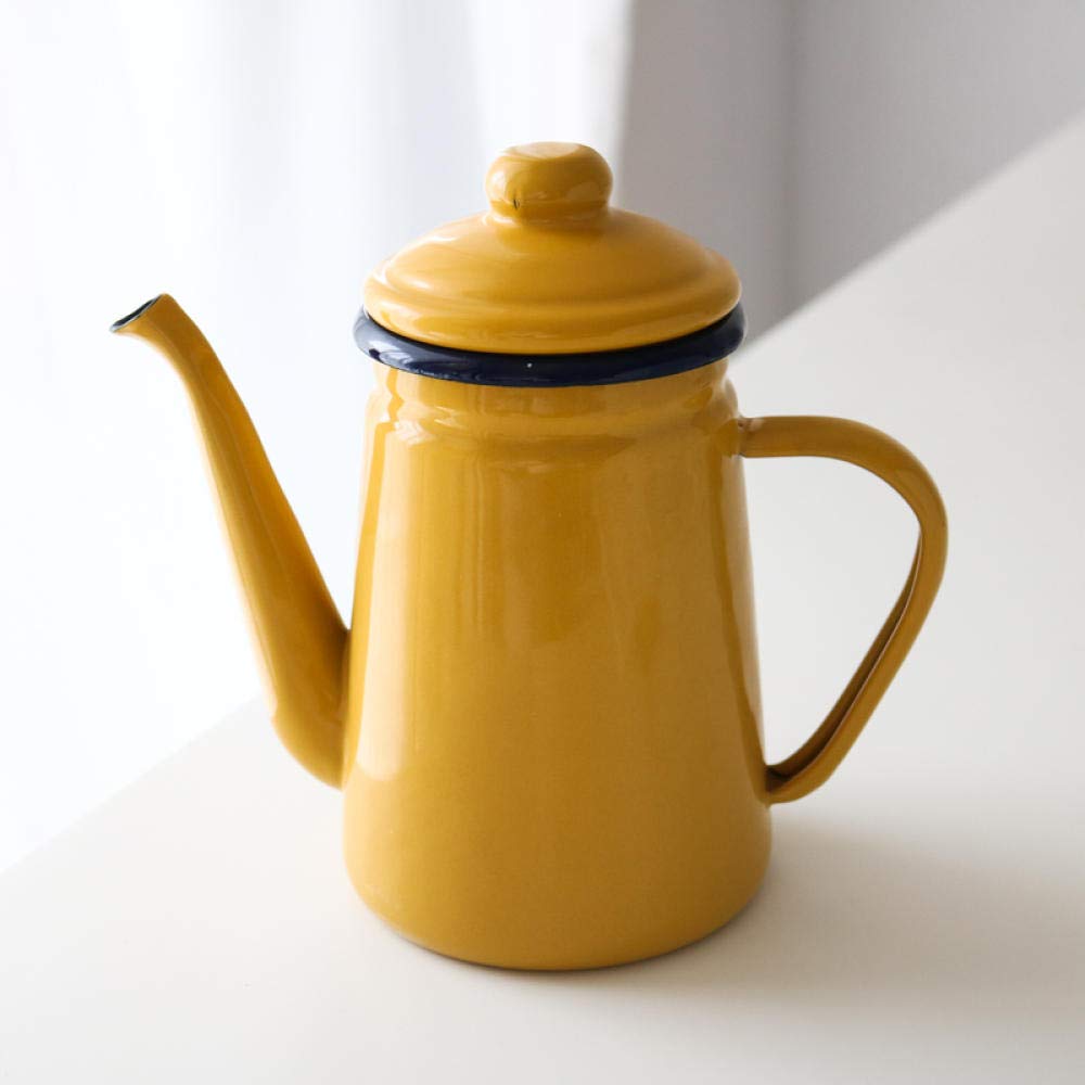 Coffee Maker Press Coffee Maker With Hand Coffee Pot Hand Coffee Pot-Yellow