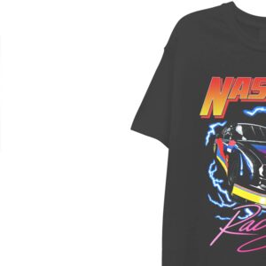 NASCAR Vintage Daytona 500 Shirt Racing Mens Graphic T-Shirt (White Daytona, Medium), Black Daytona