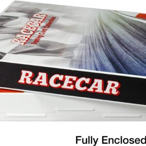 UniKeep Nascar Themed Collectible Card Storage Binder Complete With Collector Card Storage Pages (Track)