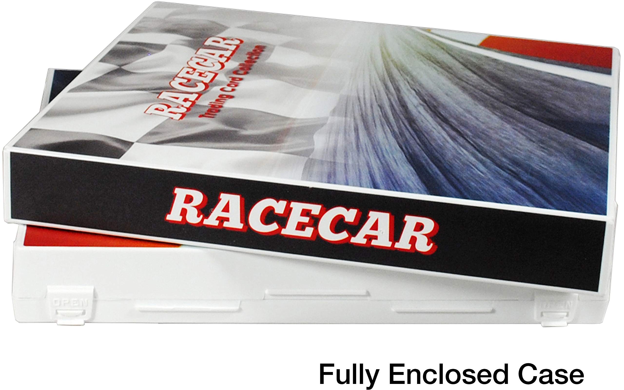 UniKeep Nascar Themed Collectible Card Storage Binder Complete With Collector Card Storage Pages (Track)