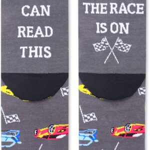 Zmart Car Guy Gifts, Funny Gifts For Car Lovers, Racing Car Gifts For Men, Drag Racing Gifts For Men, Cool Vintage Race Car Socks