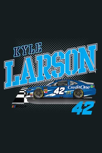 NASCAR Kyle Larson Dust Storm: Notebook Planner - 6x9 inch Daily Planner Journal, To Do List Notebook, Daily Organizer, 114 Pages