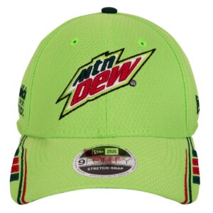 New Era Mountain Dew Chase Elliott NASCAR 9Forty Adjustable Hat Green