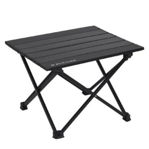 rock cloud portable camping table ultralight aluminum camp table folding beach table for camping hiking backpacking outdoor picnic