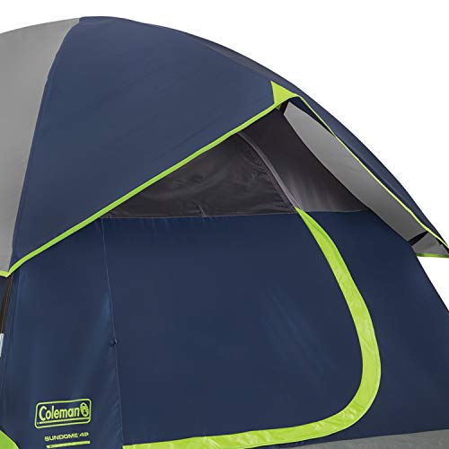 Coleman 4-Person Sundome Tent, Navy