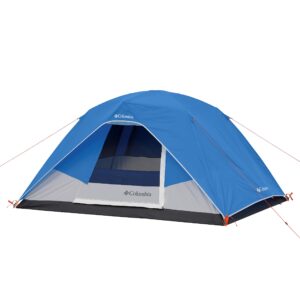 columbia tent - dome tent | easy setup 4 person camping tent with rainfly for outdoors | best camp tent for hiking, backpacking, & family camping