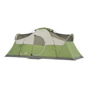 Coleman 8-Person Tent for Camping | Montana Tent with Easy Setup, Green