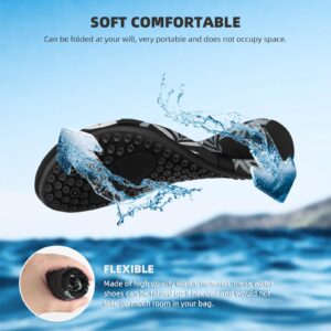 ATHMILE Womens Mens Water Shoes Barefoot Quick-Dry Aqua Socks for Beach Swim Yoga Exercise Sport Accessories Pool Camping Cruise Essentials