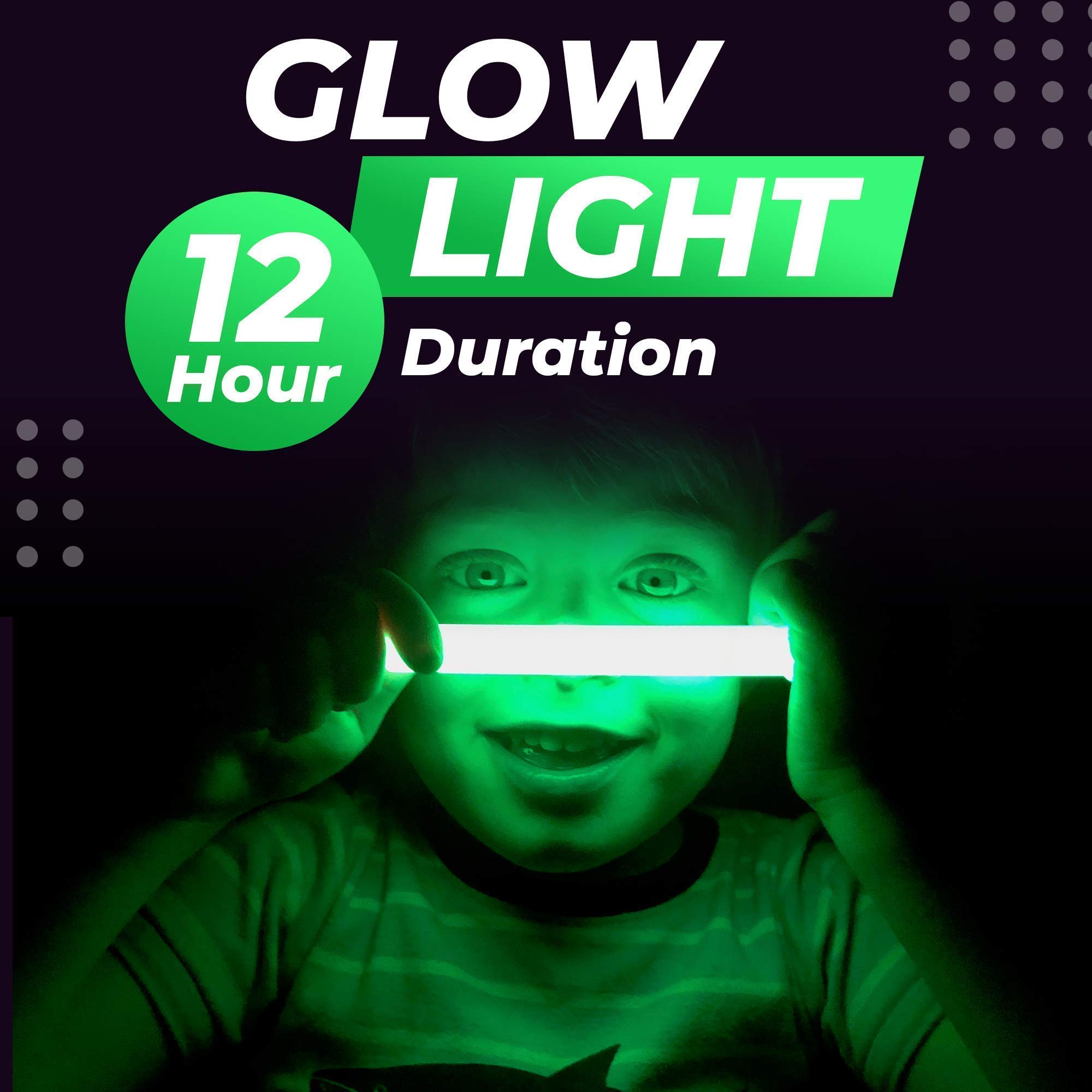 32 PCS Ultra Bright 6 Inch Glow Sticks - Emergency Bright Chem Glow Sticks with 12 Hour Duration - Camping, Hiking Glow Stick Lights - for Parties and Kids Activities - Blackout Or Storm Ready Use