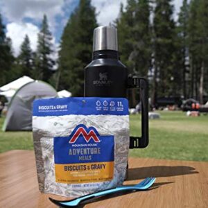 Mountain House Biscuits & Gravy | Freeze Dried Backpacking & Camping Food |2 Servings