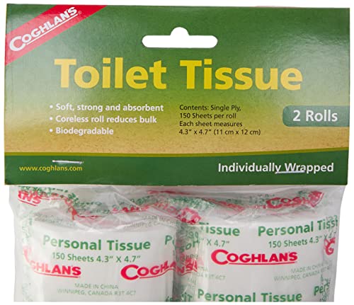 Coghlan's Packable Camp Toilet Tissue 2 count (pack of 1)