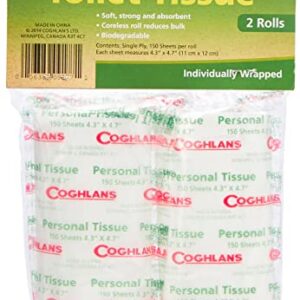 Coghlan's Packable Camp Toilet Tissue 2 count (pack of 1)