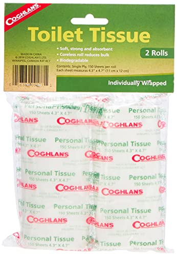 Coghlan's Packable Camp Toilet Tissue 2 count (pack of 1)