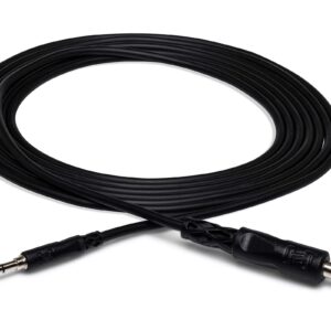 HOSA CMP-103 1/4" TS to 3.5 mm TRS Mono Interconnect Cable, 3 Feet & CMP-303 3.5 mm TS to 1/4" TS Mono Interconnect Cable, 3 feet