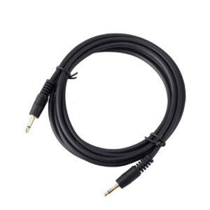 TENINYU 3.5mm Mono Cable - 12V Trigger, IR Infrared Sensor Receiver Extension Extender, 3.5mm 1/8" TS Monaural Mini Mono Audio Plug Jack Connector Male to Male Cable (6FT)