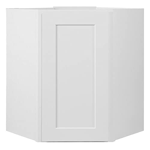 Design House 561779 Brookings Corner Wall Kitchen Cabinet WAC2430 24x30x12, White