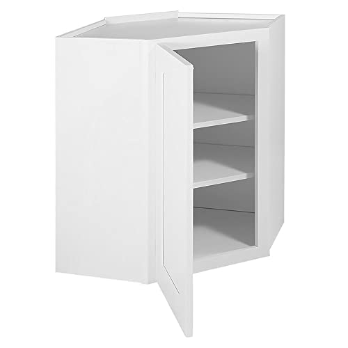 Design House 561779 Brookings Corner Wall Kitchen Cabinet WAC2430 24x30x12, White