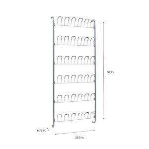 Neu Home Organize It All Over-The-Door 18 Pair Hanging Wire Shoe Rack