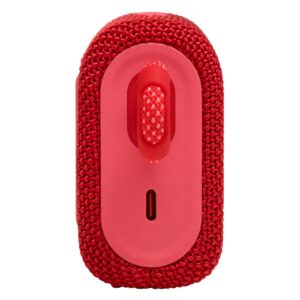 JBL Go 3: Portable Speaker with Bluetooth, Built-in Battery, Waterproof and Dustproof Feature - Red (JBLGO3REDAM)