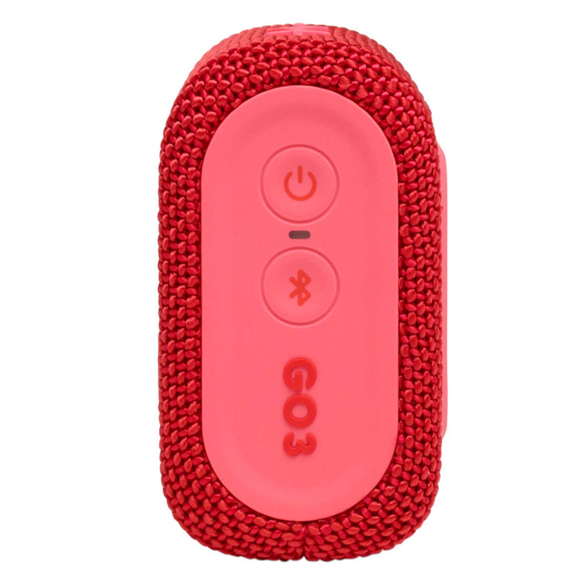 JBL Go 3: Portable Speaker with Bluetooth, Built-in Battery, Waterproof and Dustproof Feature - Red (JBLGO3REDAM)