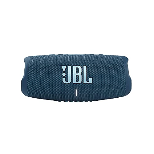 JBL CHARGE 5 - Portable Waterproof (IP67) Bluetooth Speaker with Powerbank USB Charge out, 20 hours playtime, JBL Partyboost (Blue)