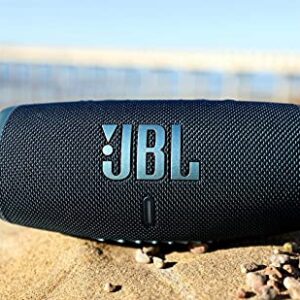 JBL CHARGE 5 - Portable Waterproof (IP67) Bluetooth Speaker with Powerbank USB Charge out, 20 hours playtime, JBL Partyboost (Blue)