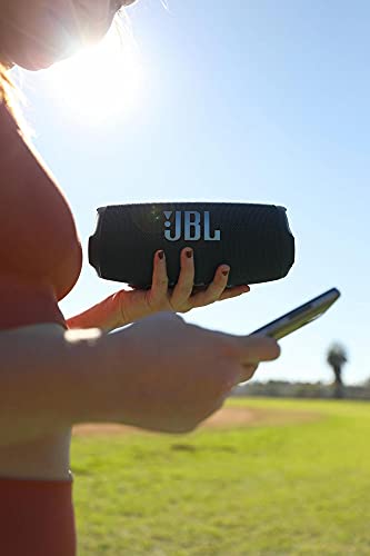 JBL CHARGE 5 - Portable Waterproof (IP67) Bluetooth Speaker with Powerbank USB Charge out, 20 hours playtime, JBL Partyboost (Blue)