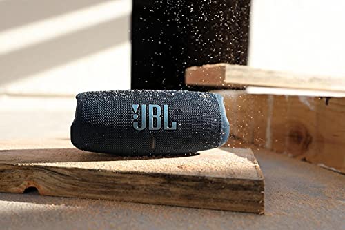 JBL CHARGE 5 - Portable Waterproof (IP67) Bluetooth Speaker with Powerbank USB Charge out, 20 hours playtime, JBL Partyboost (Blue)