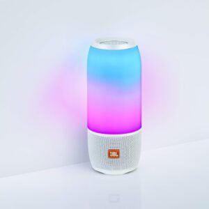 JBL Pulse 3 - Wireless Bluetooth Waterproof Speaker - White