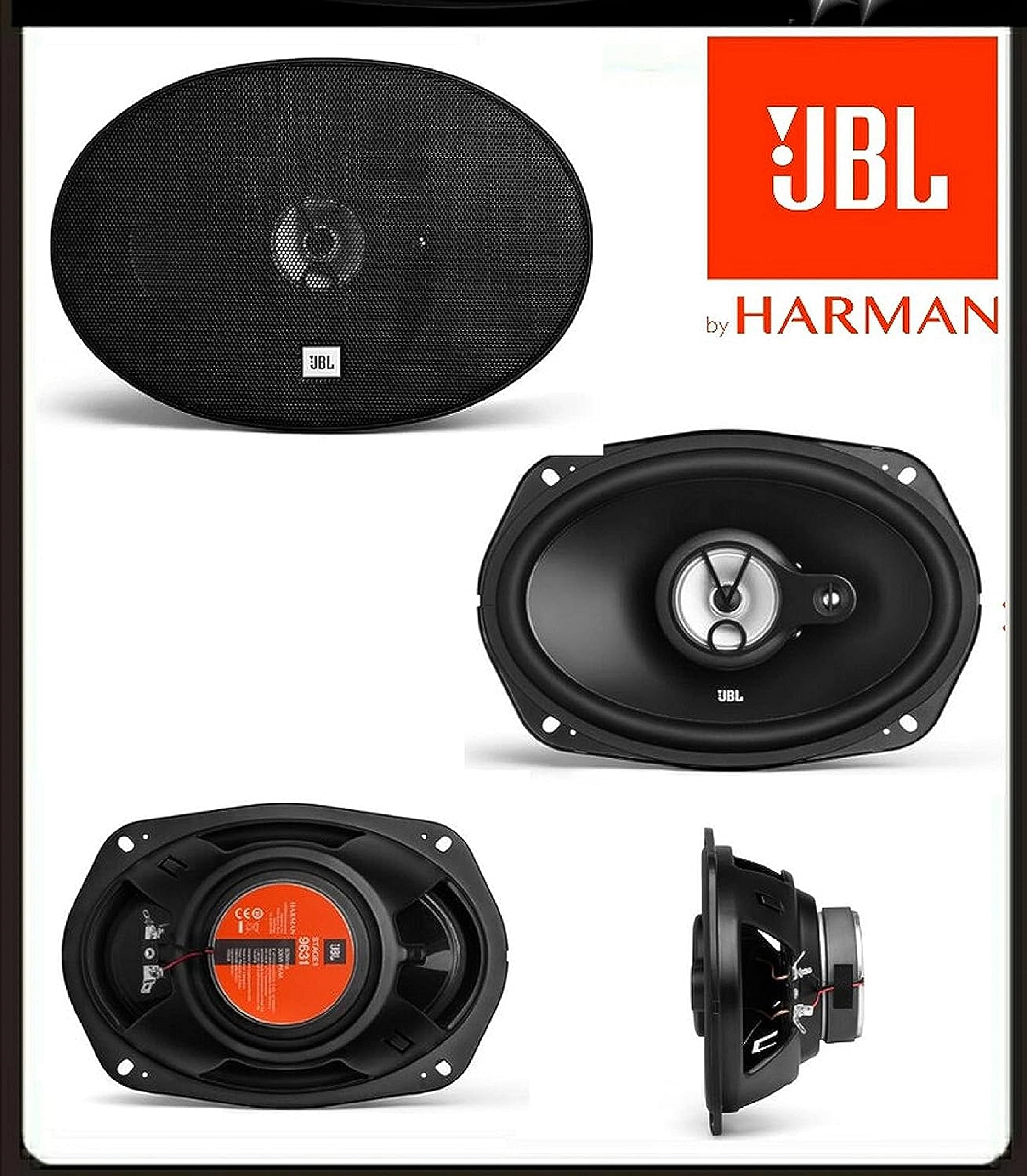 JBL Concert Series 9631F 6" x 9" 3-Way Speakers