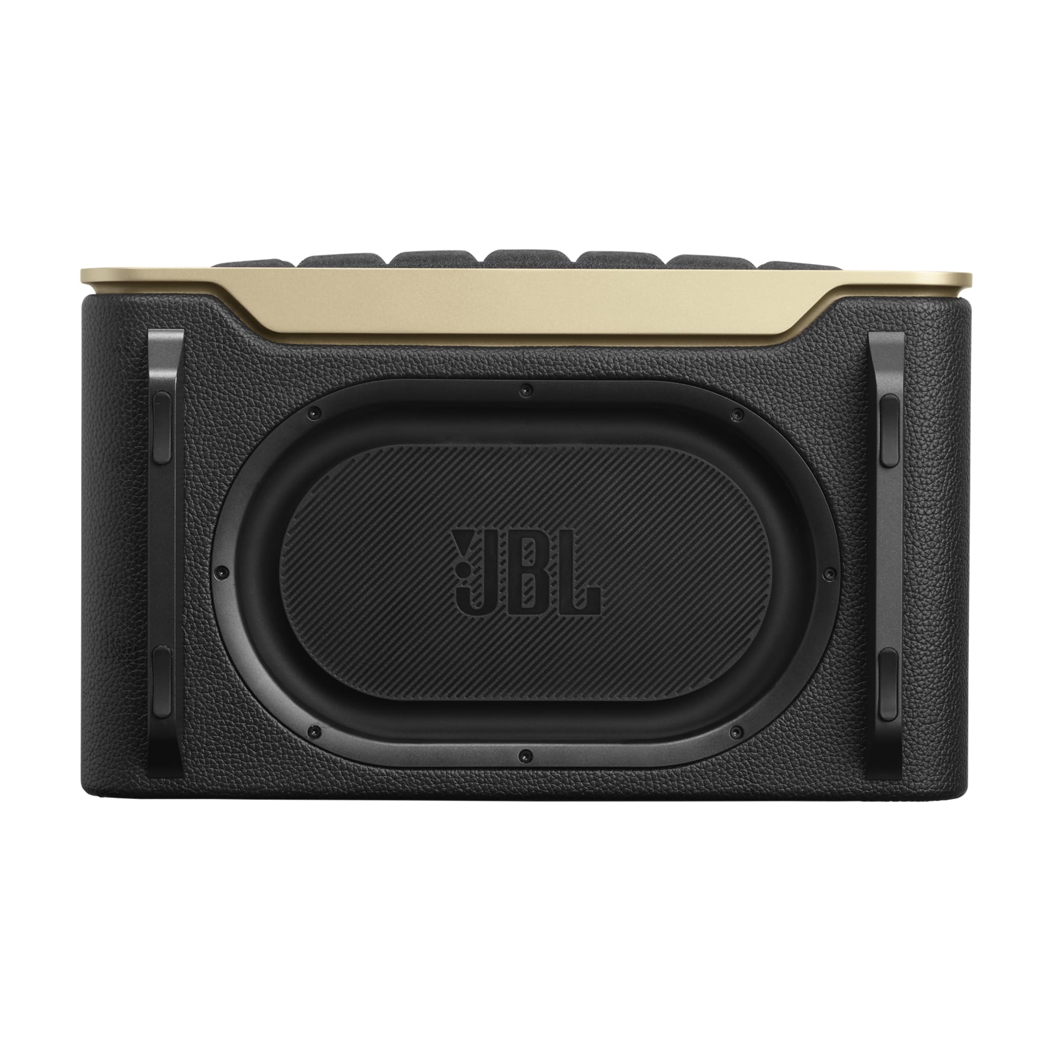 JBL Authentics 200 - Retro Style Smart Home Speaker with Built in Wi-Fi, Bluetooth and Voice Assistants, Alexa and Google Assistant, Multi-Room Playback, Automatic self tuning