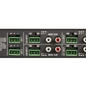 JBL Professional CSM-28 Commercial Series 8-input, 2-output Audio Mixer