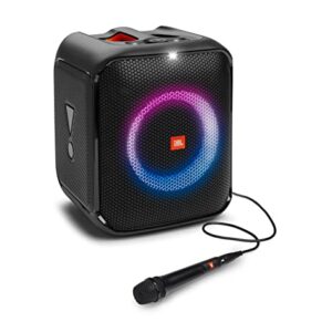 JBL PartyBox Encore Essential Bluetooth Karaoke Party Speaker with PBM100 Wired Mic Bundle