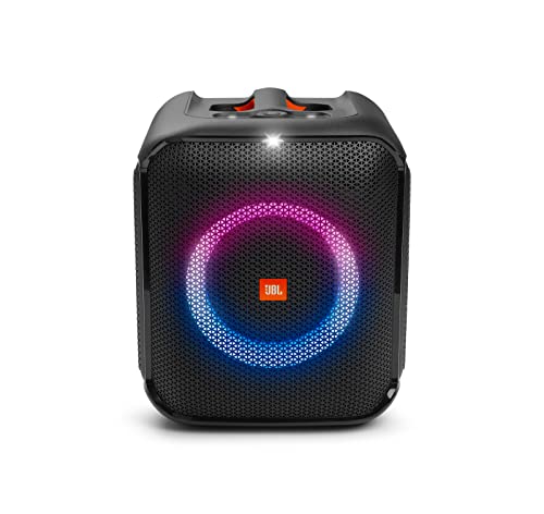 JBL PartyBox Encore Essential Bluetooth Karaoke Party Speaker with PBM100 Wired Mic Bundle