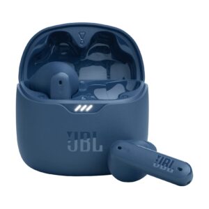 jbl tune flex - true wireless noise cancelling earbuds (blue), small